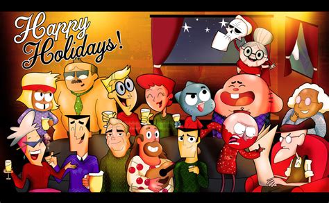 Cartoon Network Christmas Party By Xeternalflamebryx On Deviantart