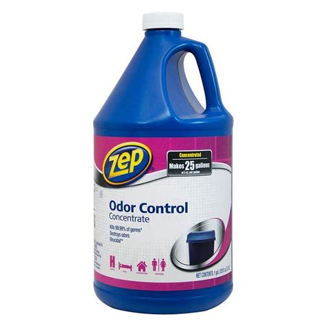 Zep 1 Gallon Odor Control Disinfectant Concentrate Zuocc128 The Home