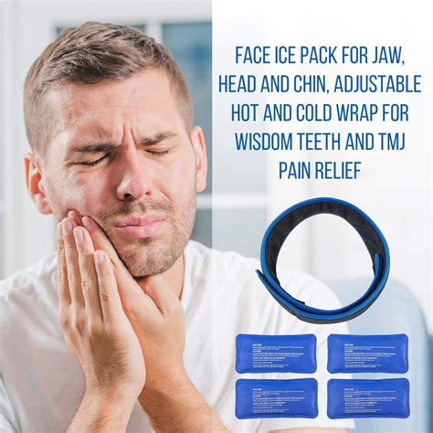 Buy Face Ice Pack Easy To Use As Wisdom Teeth Ice Pack Tmj Relief