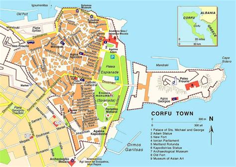 Corfu Maps Whats On Corfu