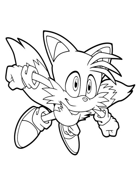 Dibujos Para Colorear Pintar Imprimir Sonic Y Tails Sonic Images And