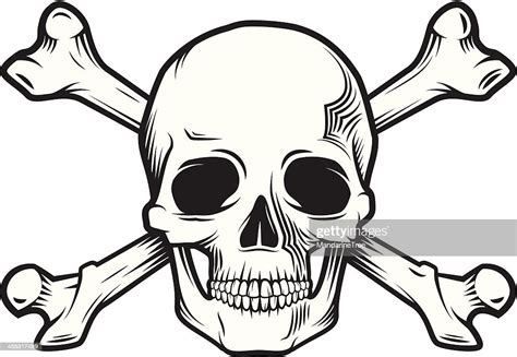 Skull And Bones High Res Vector Graphic Getty Images