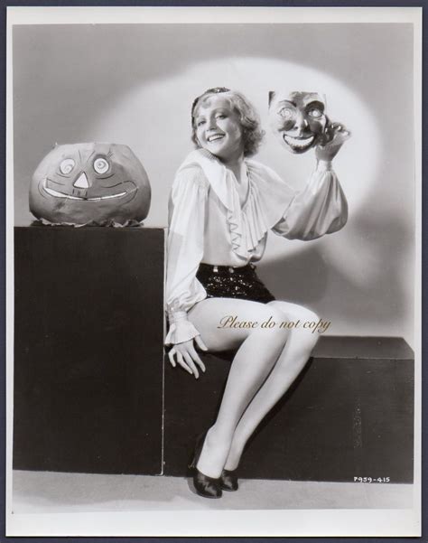 Nancy Carroll Leggy Actress Halloween Girl Pinup Photo From Orig Neg