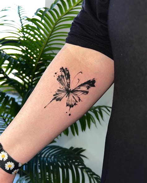 Discover 84 Masculine Manly Butterfly Tattoo Latest Incdgdbentre