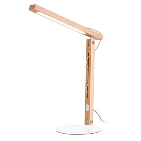 As with other aukey items, the lamp once you fire it up, the lamp is reasonably impressive. AUKEY Desk Lamp, LED Table Lamp with Natural Wood Design ...