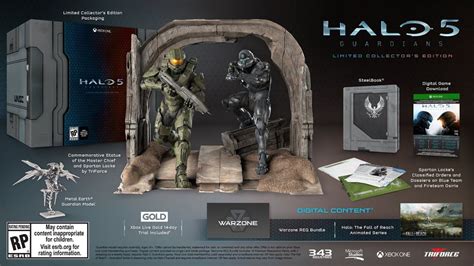 Halo 5 Guardians Limited Collectors Edition Xbox One Halo5 Halo
