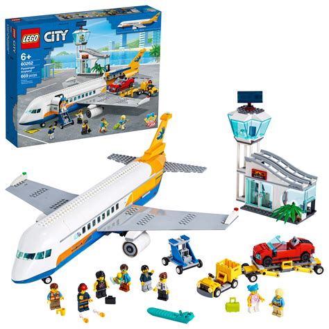Lego City Passenger Airplane 60262 Building Toy For Kids Ages 6 669