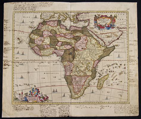 Africae Accurata Tabula Ex Officina Von Visscher Nicolas 1618 1679
