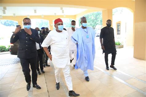 Orji Uzor Kalu Visits Babangida In Minna Photos Politics Nigeria