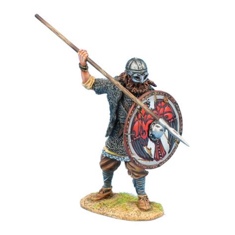 Before today's naming ceremony in the english channel, viking venus sailed from the shipyard in italy with a stop in malta, the home port of. Viking Warrior Shieldwall with Spear | Hobby Bunker