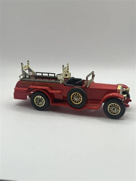 Lesney Matchbox Models Of Yesteryear Rolls Royce Fire Engine Y