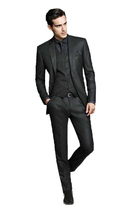 Mens pinstripe ~ stripe two 2 button super wool business ~ wedding 2 piece side vented suit notch lapel side vented in 4 colors. Robot Check | Formal wedding suit, Wedding suits, Groom tuxedo