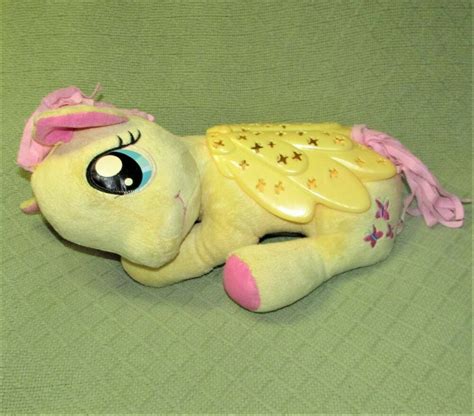 My Little Pony Fluttershy Yellow Light Up Stuffed Animal Works 14 2013