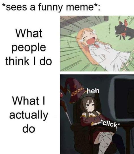 Heh 🙂 Memes Anime Jokes Anime Memes