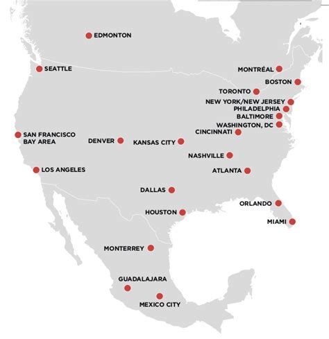 23 Candidate Host Cities To Be Included In United Bid To Host The 2026