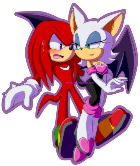 Knuckles The Echidna X Rouge The Bat Knouge Sonic The Hedgehog