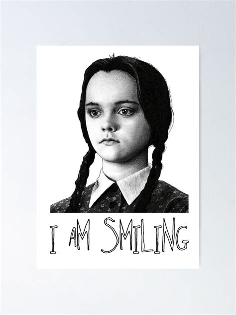 Decals And Skins Wednesday Addams I Am Smiling Sticker 3 Electronics