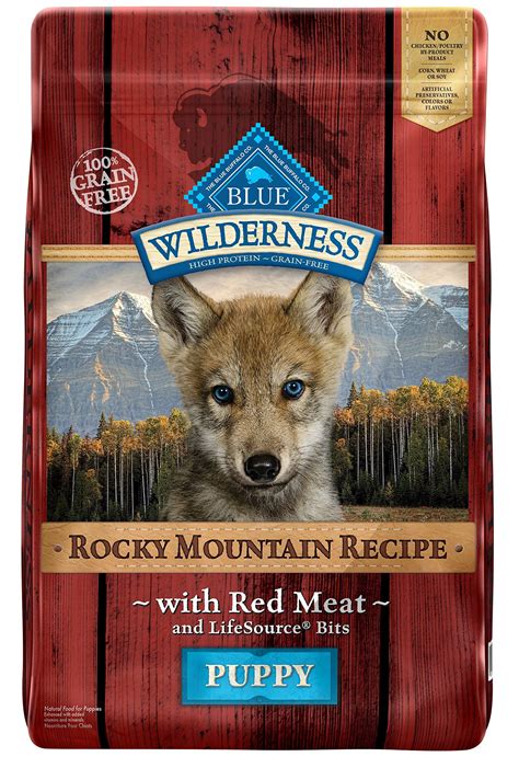 And because puppyhood is such an important stage, it features ingredients that support healthy growth and development. Blue Buffalo Wilderness Rocky Mountain Recipe High Protein ...