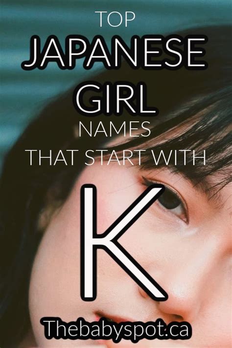 Top Japanese Girl Names That Start With K The Baby Spot