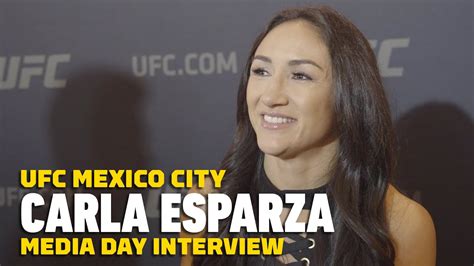 Ufc Mexico City Carla Esparza Was Very Surprised By Zhang Weili S Ko