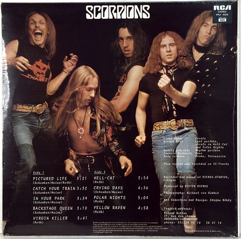 Scorpions Virgin Killer Lp