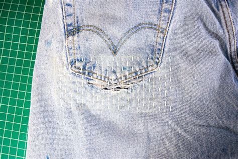 Egyesülés Tapasztalt Személy Mángorló How To Fix Worn Jeans Laza