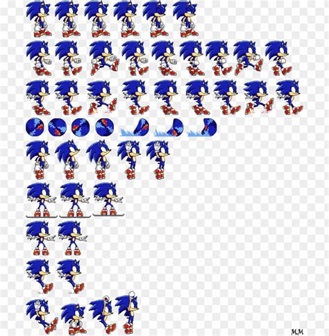 Sonic Sprite Png Sonic The Hedgehog Sprites Png Image With Sexiz Pix