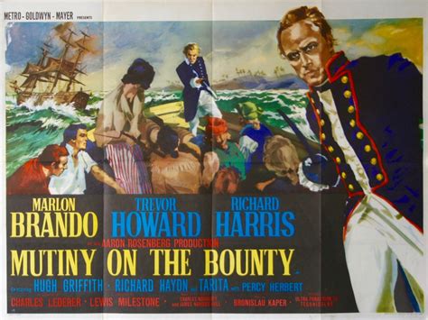 Mutiny On The Bounty Vintage Movie Posters