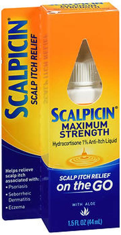 Scalpicin Anti Itch Liquid Maximum Strength 15 Oz The Online