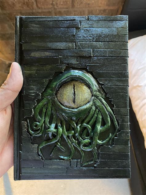[OC] Pact of the Tome: Book of Shadows prop that I made for myself! : r/DnD