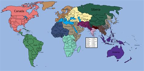 Map Of The World Divided Into Areas Of The Same Population 41 Mil