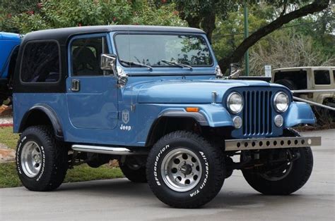 1984 Blue Jeep Cj 4wd Jeep Cj7 Jeep Cj Blue Jeep