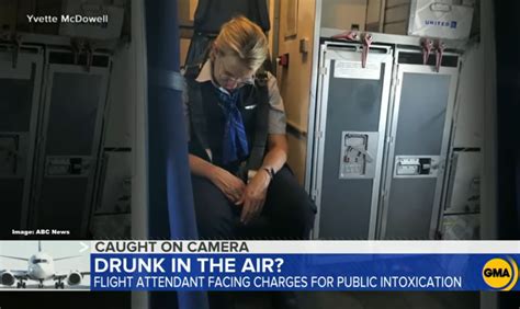 United Airlines Flight Attendant Passes Out Drunk For The Entire Flight Charged With Criminal