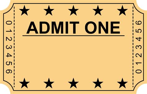 movie ticket template ticket design template ticket