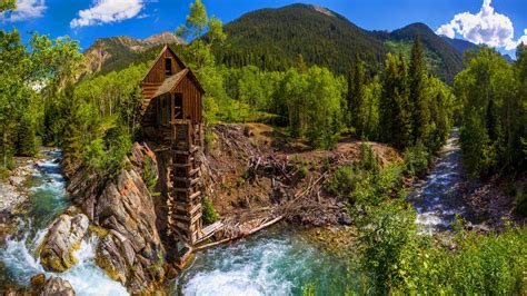 Crystal Mill White River National Forest Colorado Usa