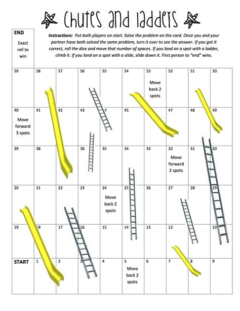 Printable Chutes And Ladders Customize And Print