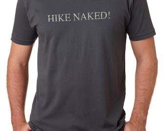 Hike Naked Women S Original Art Sporty Shirt Etsy