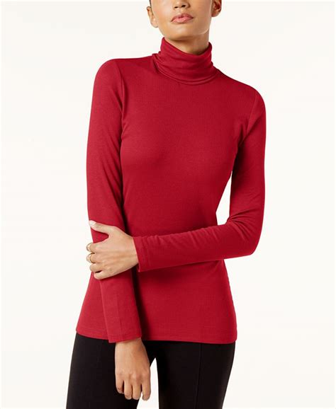 Inc International Concepts Inc Ribbed Knit Turtleneck Created For Macy