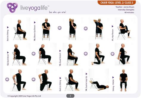 Try our free yoga for seniors classes. Printable Chair Yoga Routines | chair yoga for seniors at ...
