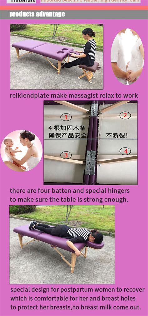 Chine Table De Massage Massage Post Partum Canapés Lit De Massage Pour Après La Livraison