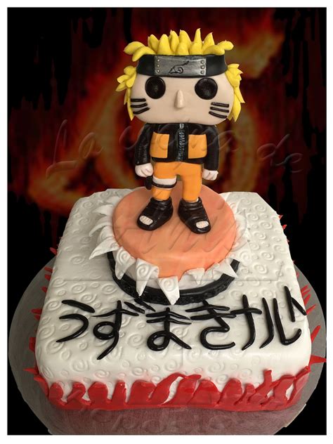 Pastel De Naruto Shippuden Fondant Pasteles Cupcakes Pasteles Infantiles
