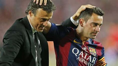 Barcelona Xavi Hern Ndez Luis Enrique Le Desea Lo Mejor Al Nuevo Dt Del Barza Rpp Noticias