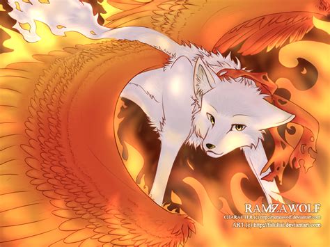Anime Fire Wolves Wind Fire Water And Forests We Are Elemental