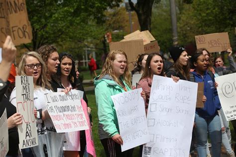 Students Protest At Bgsu Over Sex Assault The Blade