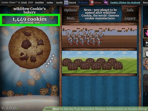 How To Get The True Neverclick Shadow Achievement On Cookie Clicker
