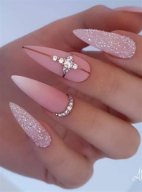 68 Beautiful Stiletto Nails Art Designs And Acrylic Nails Ideas 2020 Lily Fashion Style