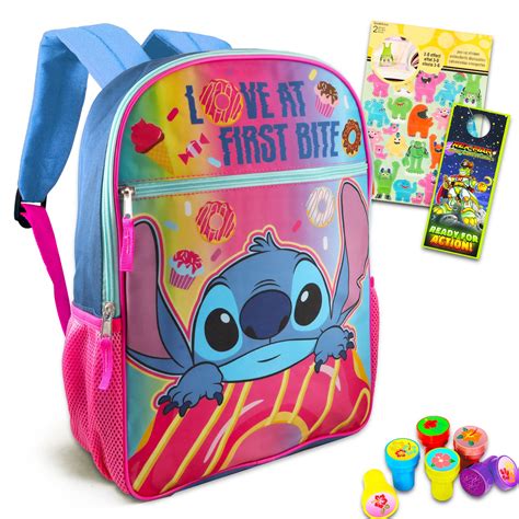 Buy Disney Bundle Stitch School Supplies Bundle Lilo And Stitch School Bag Set 4 Pc Stitch