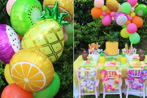 How To Throw A Tutti Frutti Party Via Blossom Fruit Birthday Party