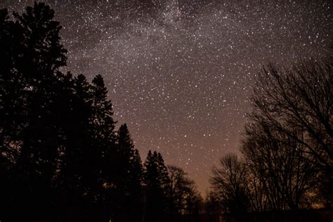 Night Sky Stars And The Milky Way Image Free Stock Photo Public