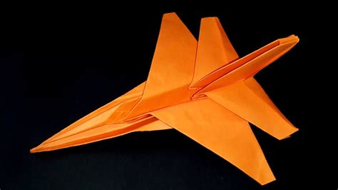 How To Make A Paper Fighter Aircraft F 16 Origami Tutorial Best Paper